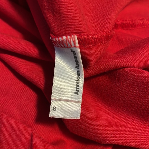 American Apparel sleeveless slip on dress in red - Picture 4 of 4